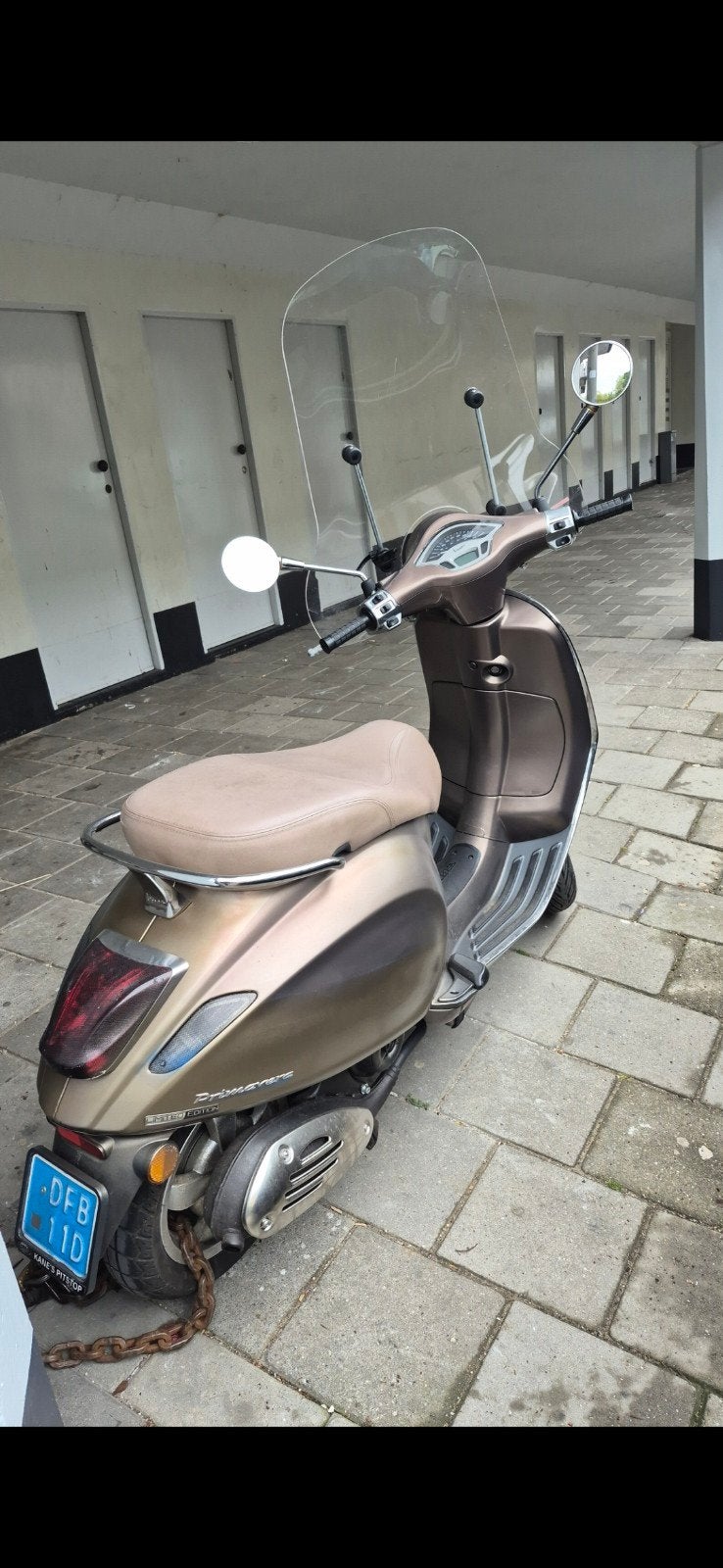 vespa primavera 21k 2016, Ophalen, Overige modellen, Benzine, Maximaal 25 km/u