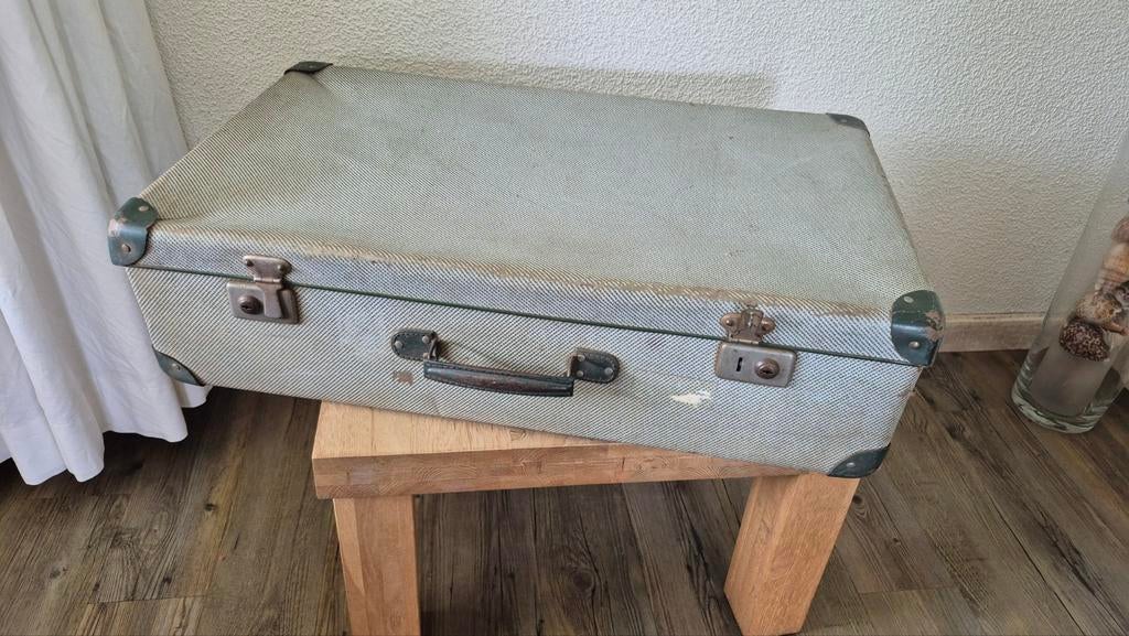 Vintage reiskoffer, Ophalen