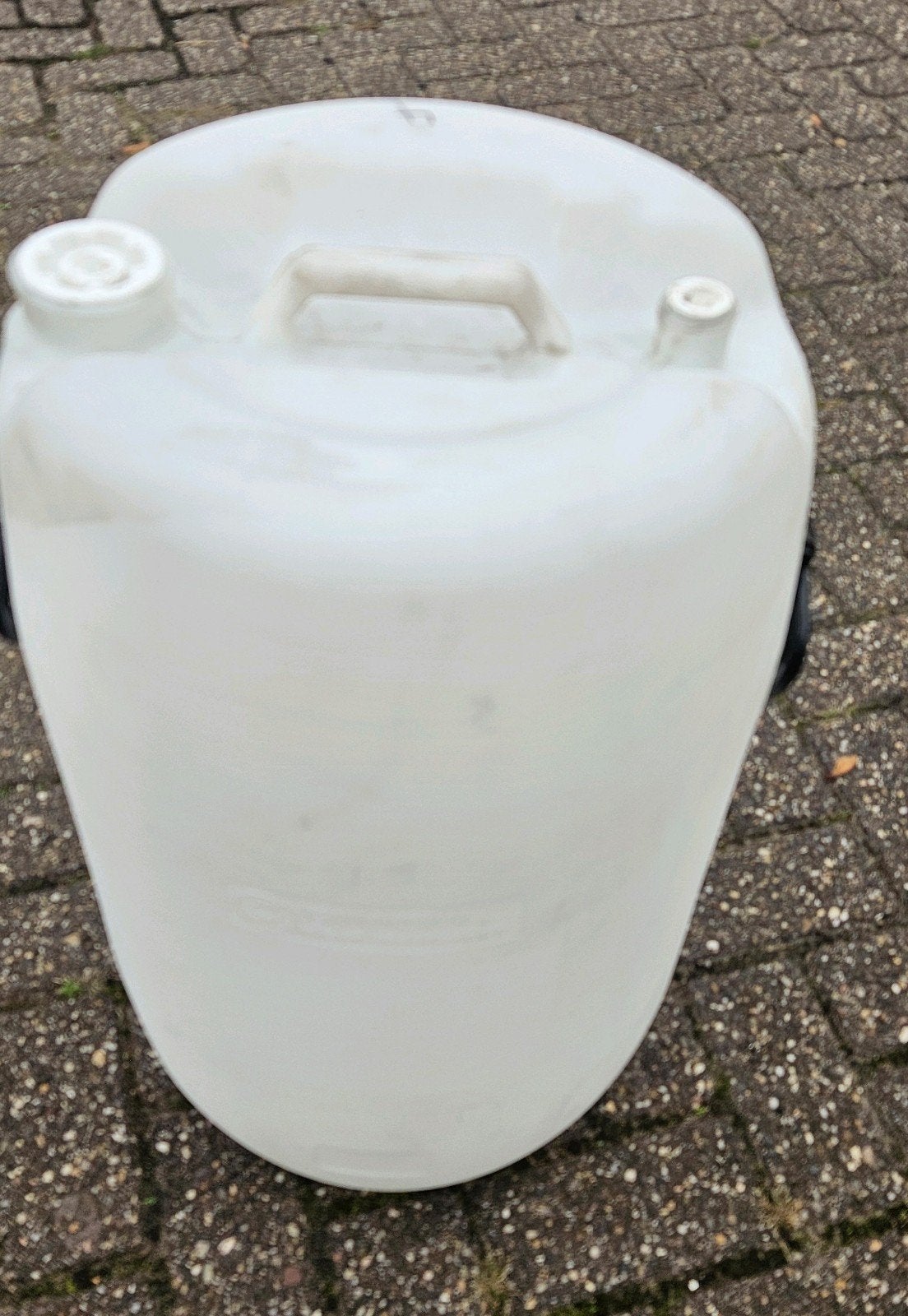 wit 60 liter vat met handige handvatten, Ophalen, Kunststof, Met kraantje, Minder dan 75 liter