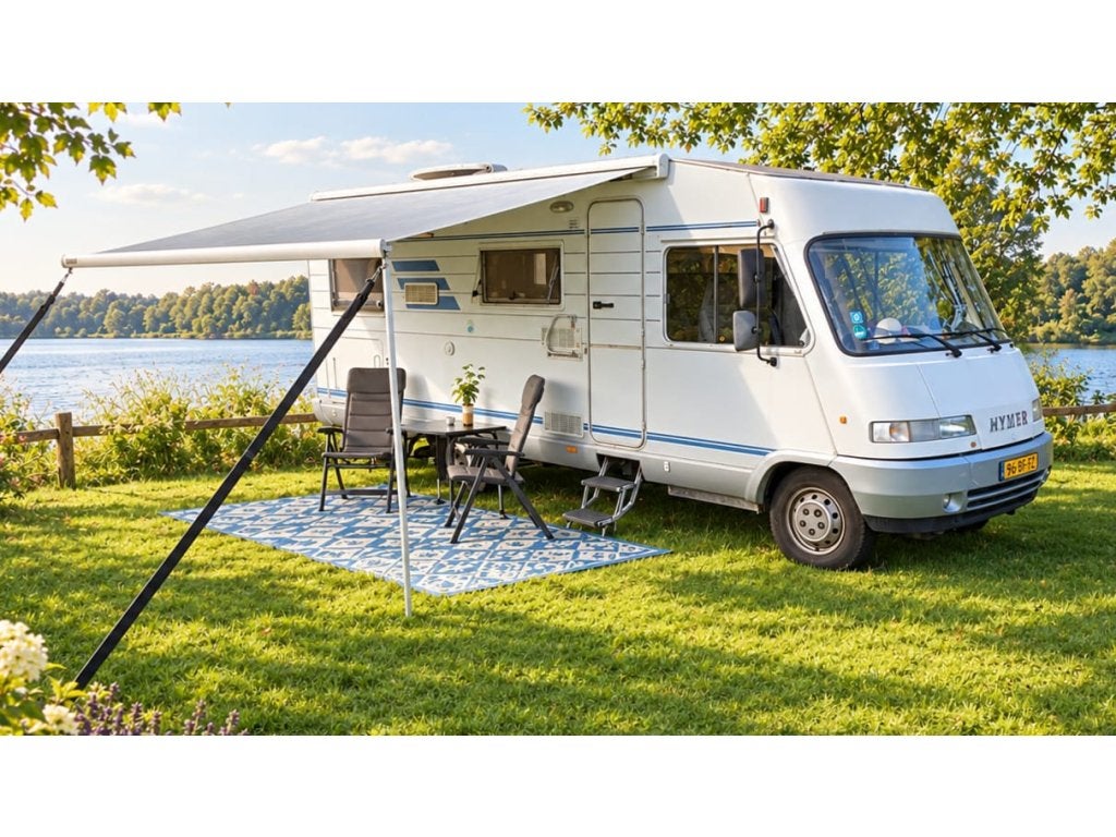 Hymer B644 Mobilhome (1066303), Integraal, Brandblusser, Raamblindering, Ringverwarming