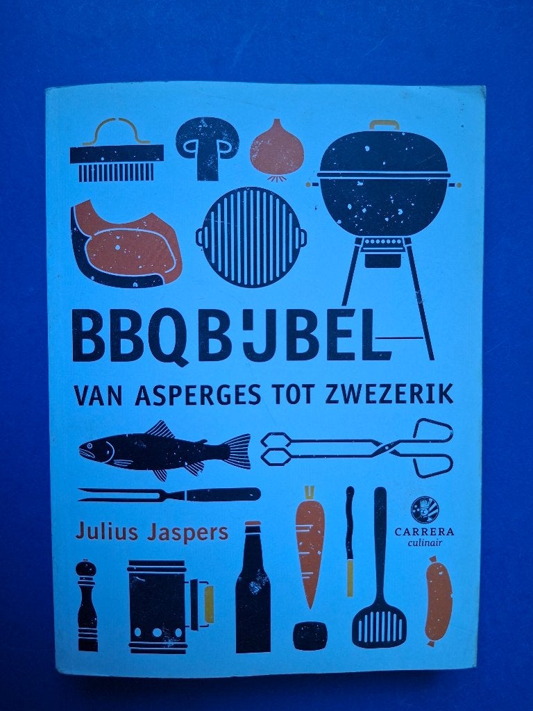 Kookbijbels - BBQBijbel - Julius Jaspers, Verzenden, Zo goed als nieuw