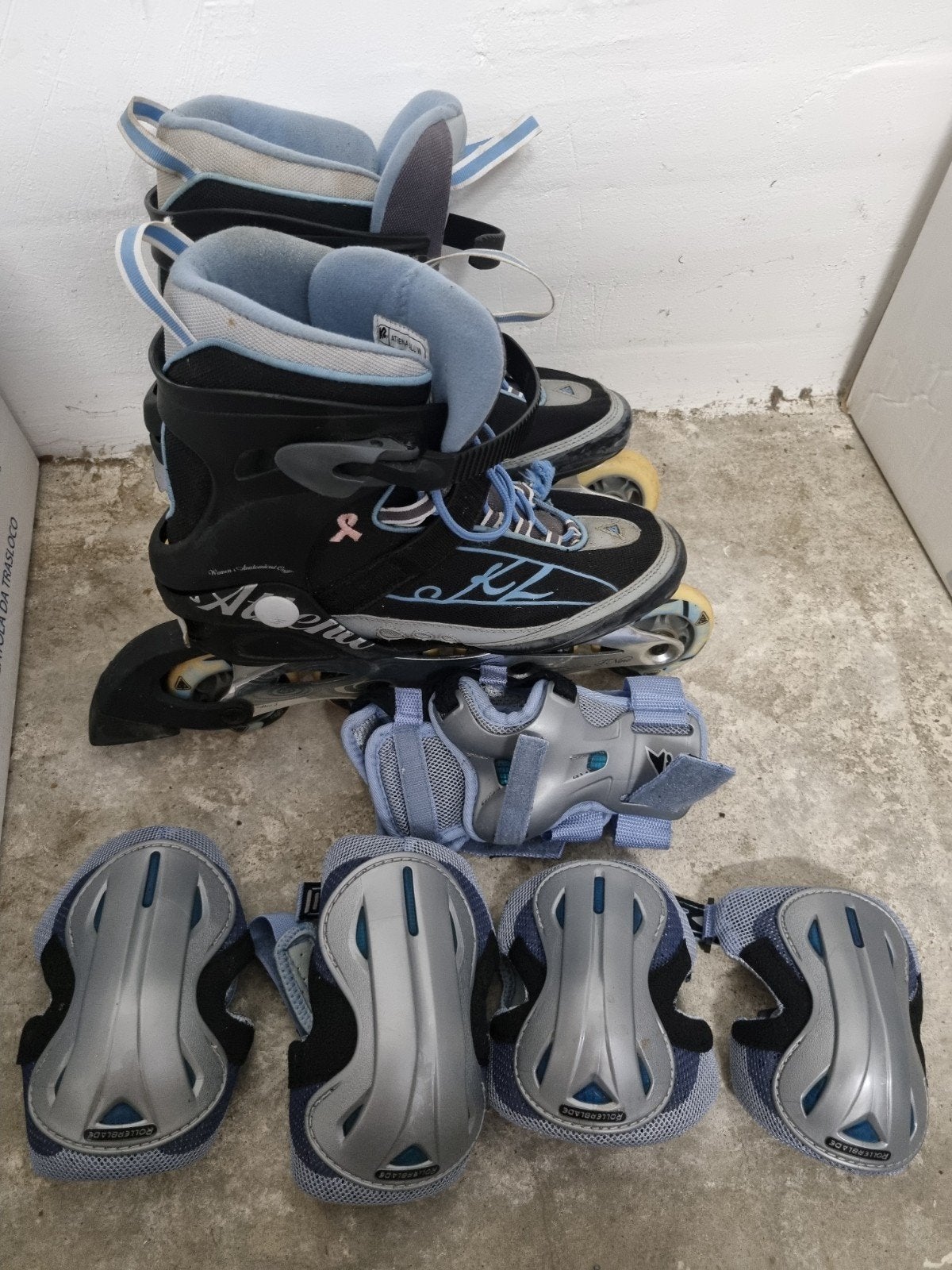 Skates met bescherming - Maat 41.5 (vrouwen), Ophalen, K2, Gebruikt, Inline skates 4 wielen