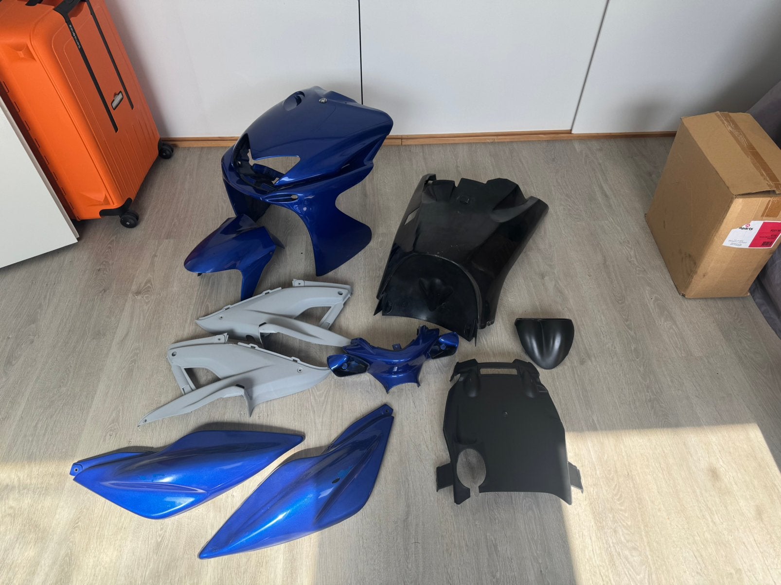 Yamaha aerox kappenset orgineel, Ophalen of Verzenden, Gebruikt, Kap, Yamaha