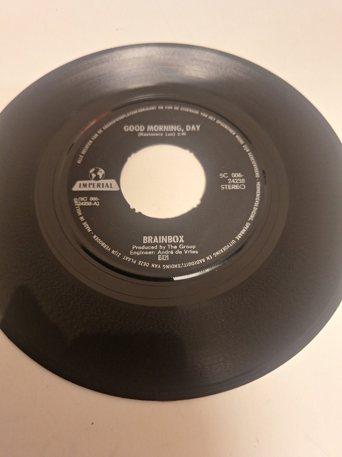 Brainbox - Goodmorning, Day, 1970., Verzenden, 7 inch, Poprock