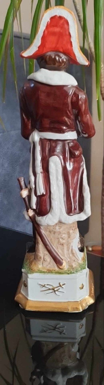 Antieke Napoleon Beeld met Expressieve Gelaatstrekken., Ophalen of Verzenden