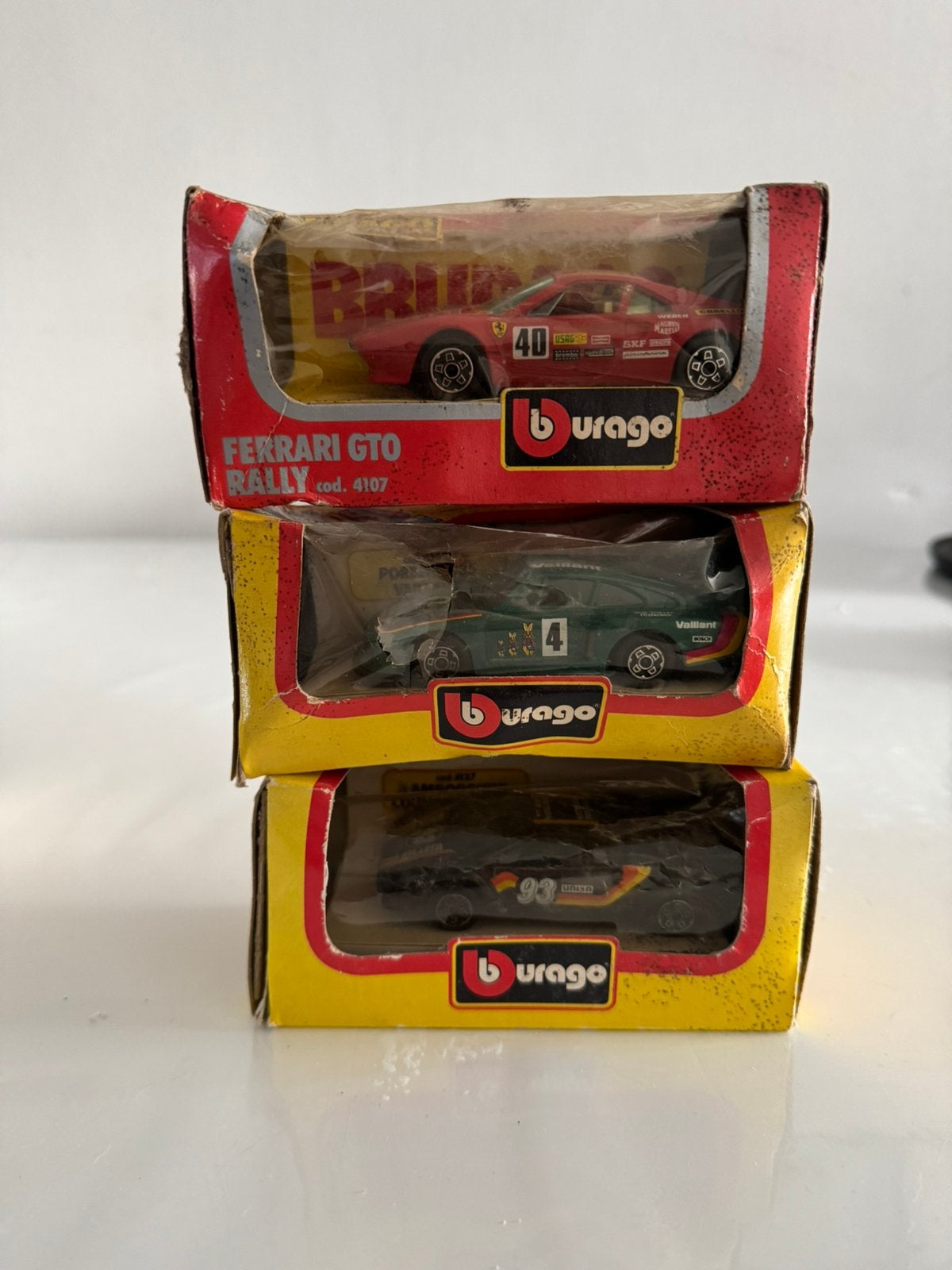 Drie originele Burago autos, Ophalen of Verzenden, Zo goed als nieuw, Auto, Overige merken