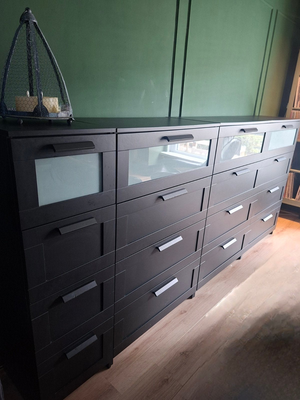 4x IKEA Brimnes kasten - Gebruikt, Ophalen, Overige materialen, Gebruikt, 200 cm of meer