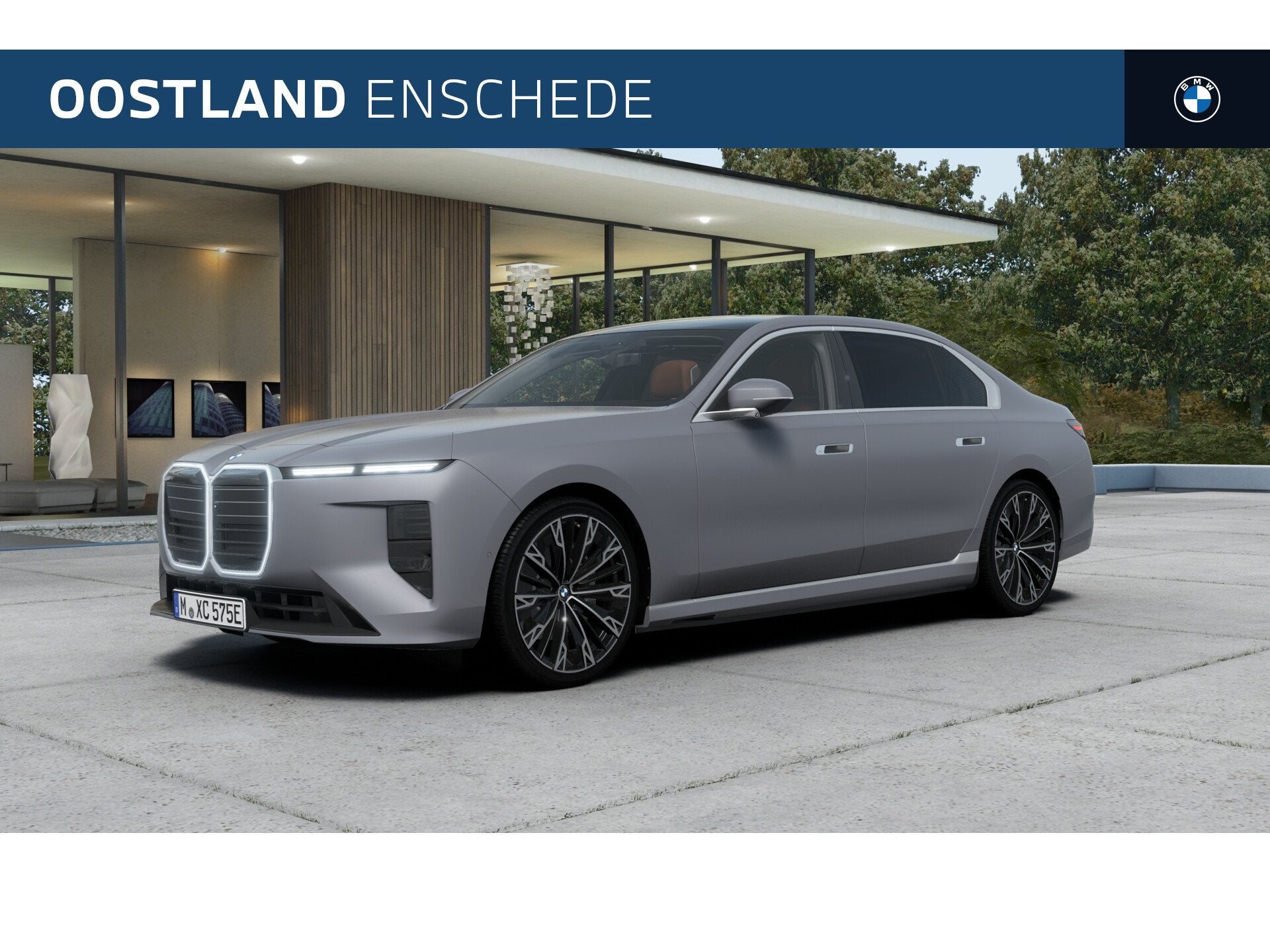 BMW i7 50 xDrive / Panoramadak Sky Lounge / Trekhaak / Bower, Auto's, Automaat, Dealer onderhouden, 2670 kg, Sedan