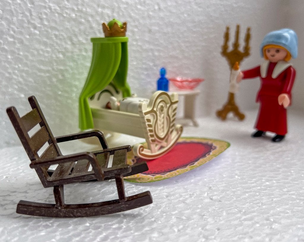 Playmobil Koningklijke babykamer, Ophalen of Verzenden, Zo goed als nieuw, Complete set