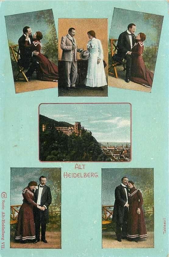 300-112-033 Alt Heidelberg, Verzenden, Voor 1920, Duitsland