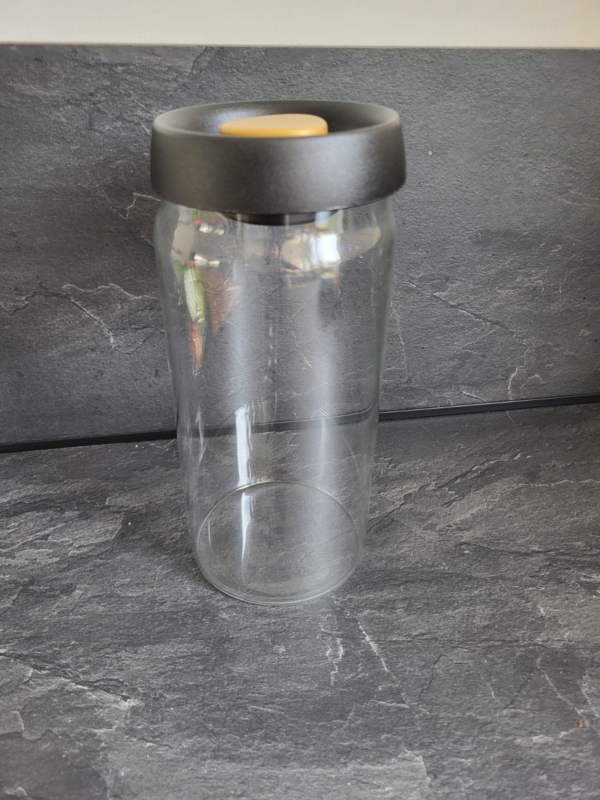 Glazen voorraadpot met luchtdichte deksel, Ophalen, Glas, Nieuw, Overige merken