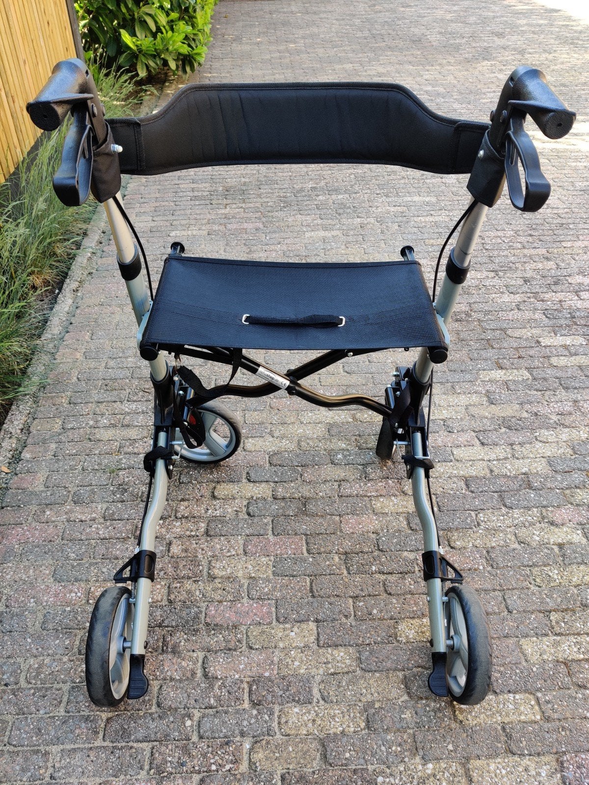 Rollator butterflay, Ophalen