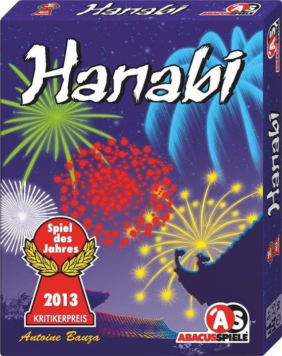 Hanabi, Een of twee spelers, Ophalen of Verzenden, Zo goed als nieuw, Abacusspiele