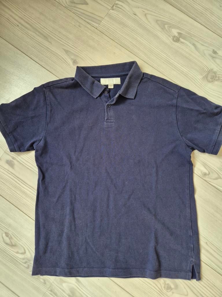 Donkerblauw Zara poloshirt - Maat 164 cm (13-14 jaar), Kinderen en Baby's, Kinderkleding | Maat 164, Ophalen of Verzenden, Zo goed als nieuw