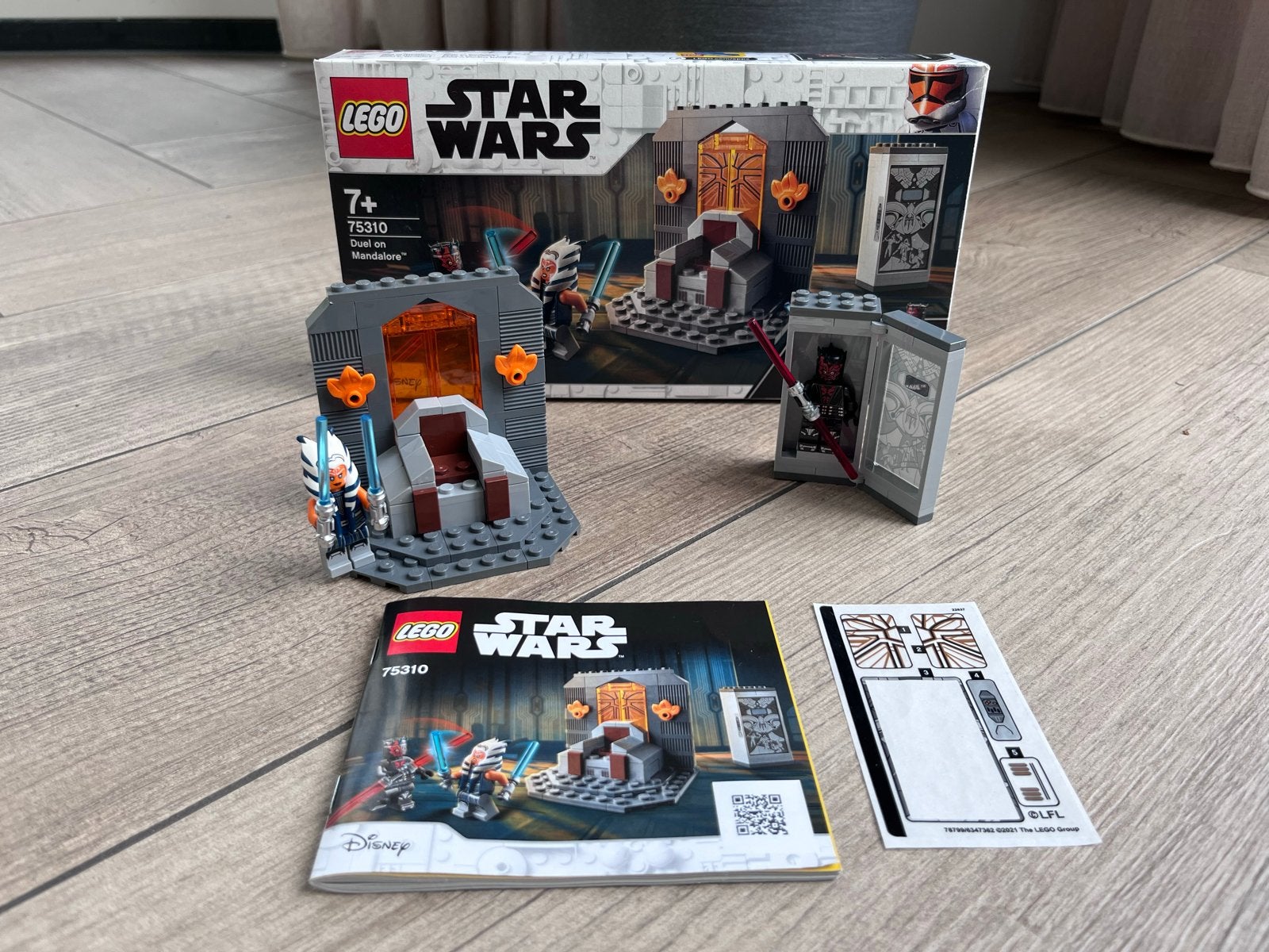 LEGO Star Wars 75310 Duel op Mandalore, Star Wars, Lego, Ophalen of Verzenden, Zo goed als nieuw