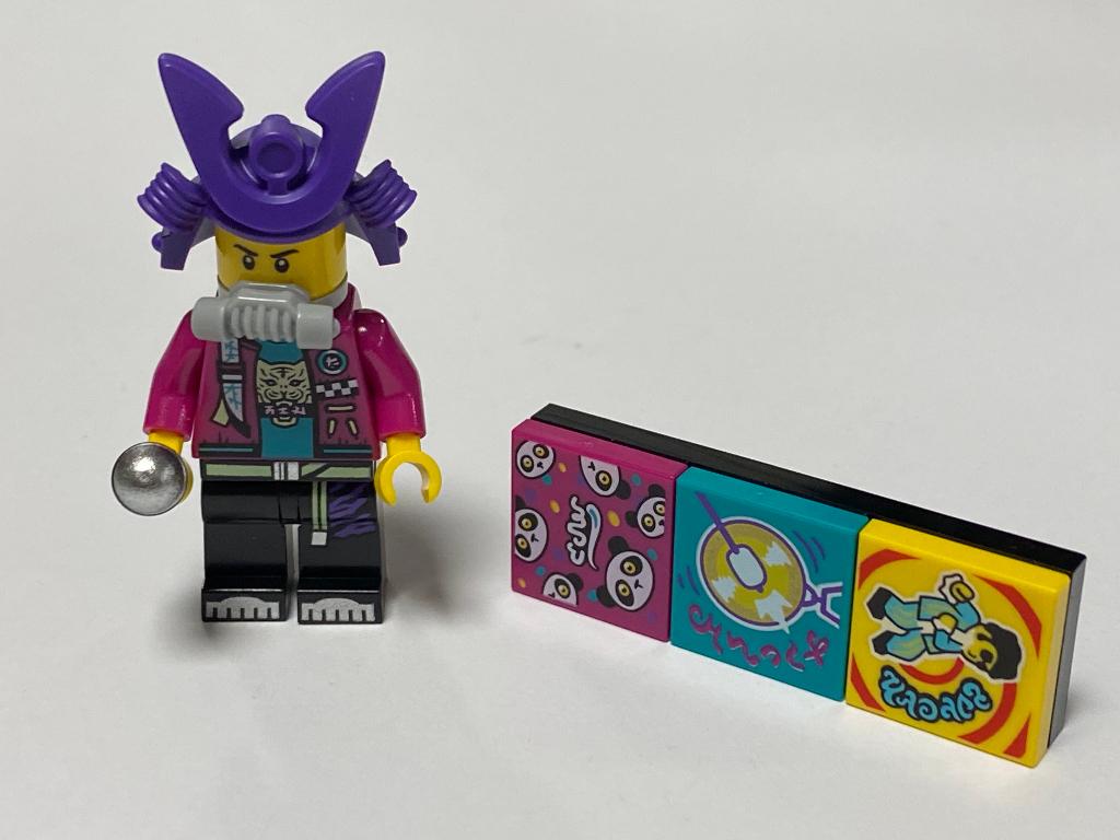 Lego Vidiyo Minifiguur vidbm01-2 Samurapper, Lego, Nieuw, Ophalen of Verzenden, Minifiguren serie