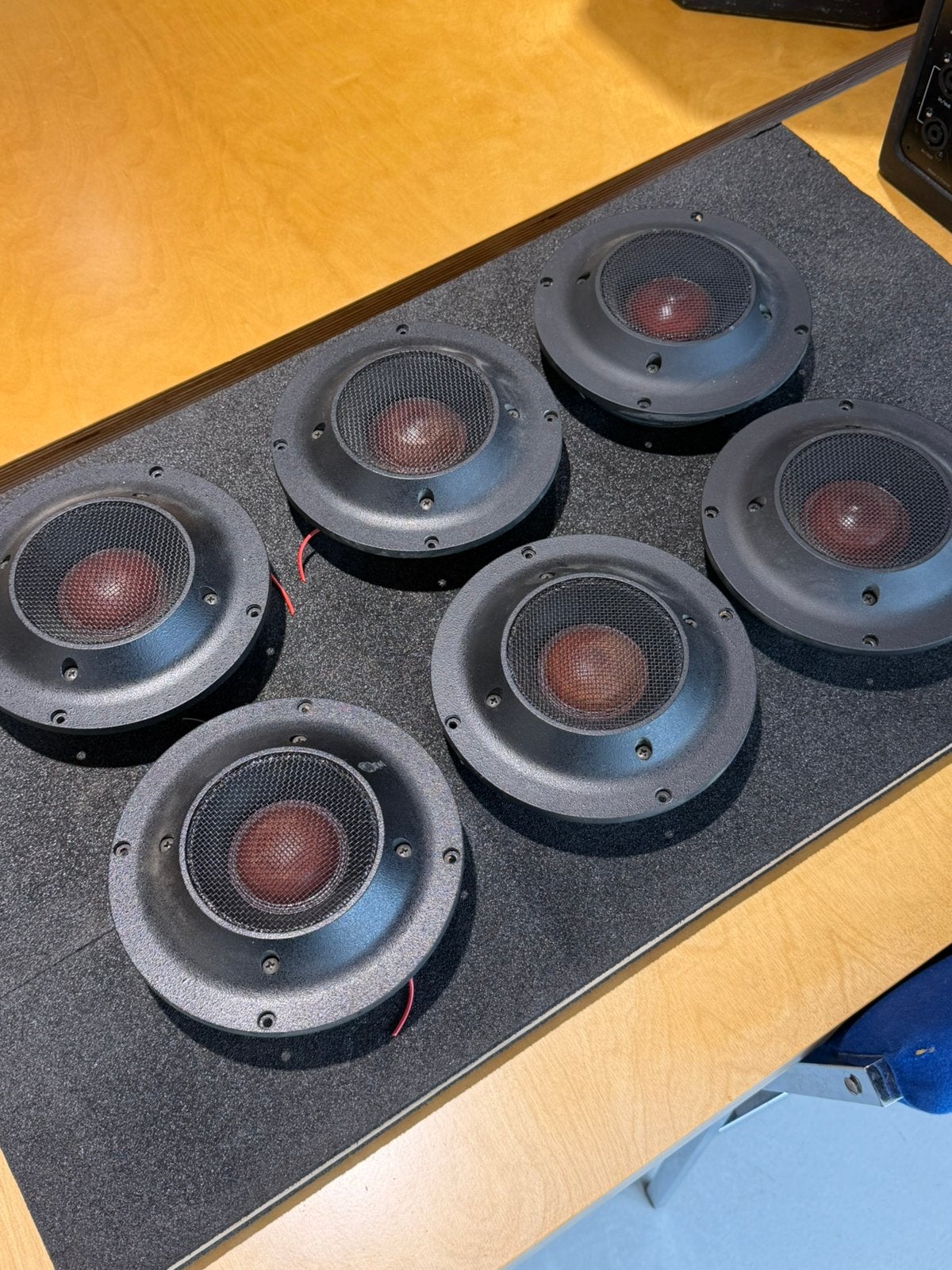 2” driver hf RCF TW 116 8ohm (2x), Audio, Tv en Foto, Ophalen of Verzenden, Rcf, Geen, Geen