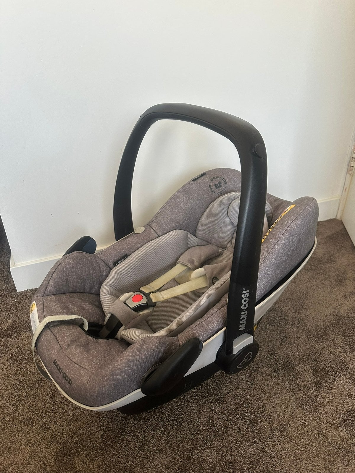 Maxicosi set met vervolgstoel 2 way pearl, Kinderen en Baby's, Autostoeltjes, Ophalen, Gebruikt, 0 t/m 18 kg, Slaapstand