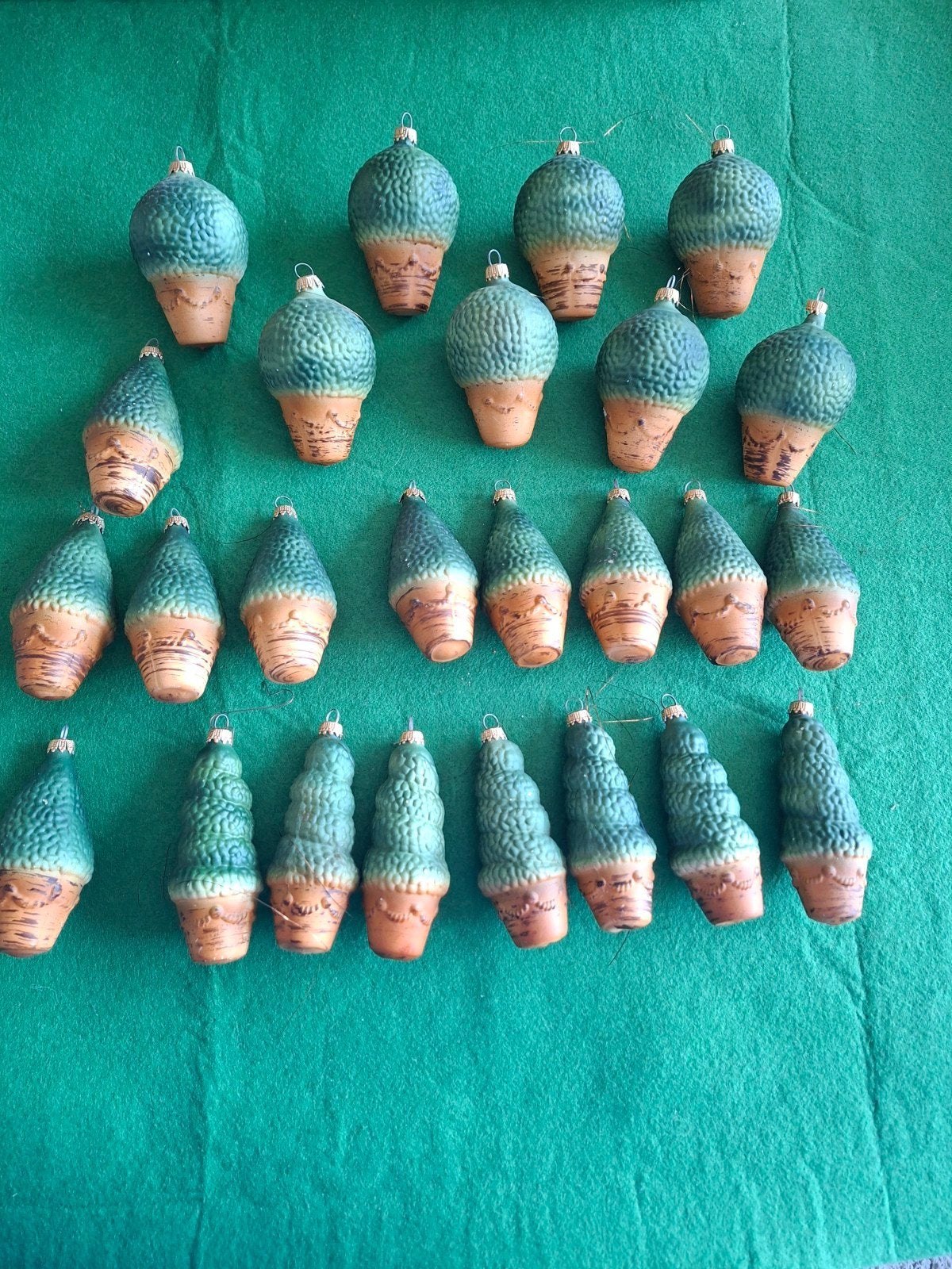 oude kerstboom decoratie (glas), Diversen, Ophalen, Gebruikt