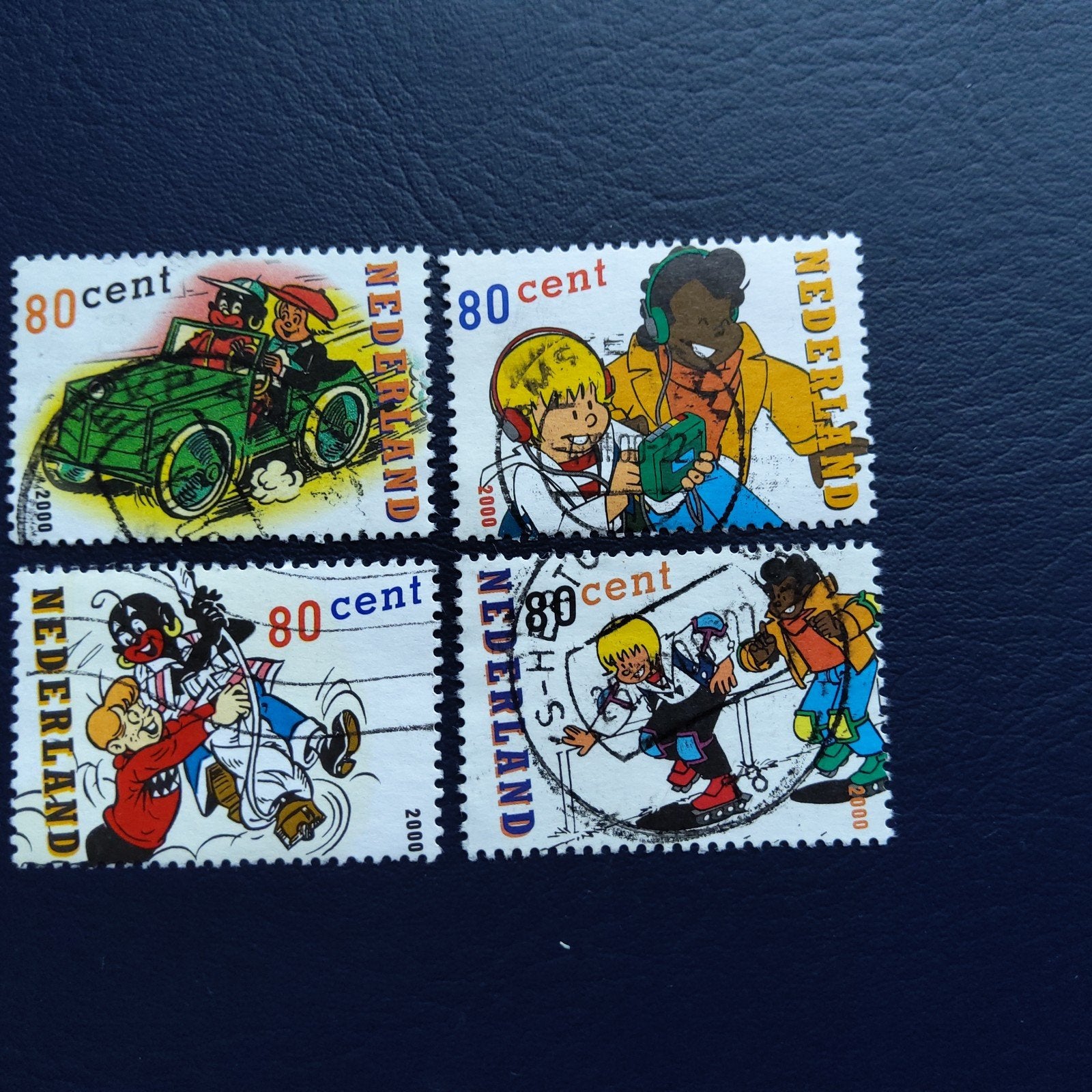 Nederlandse postzegels 2000 - Suske en Wiske 80 cent, Ophalen of Verzenden