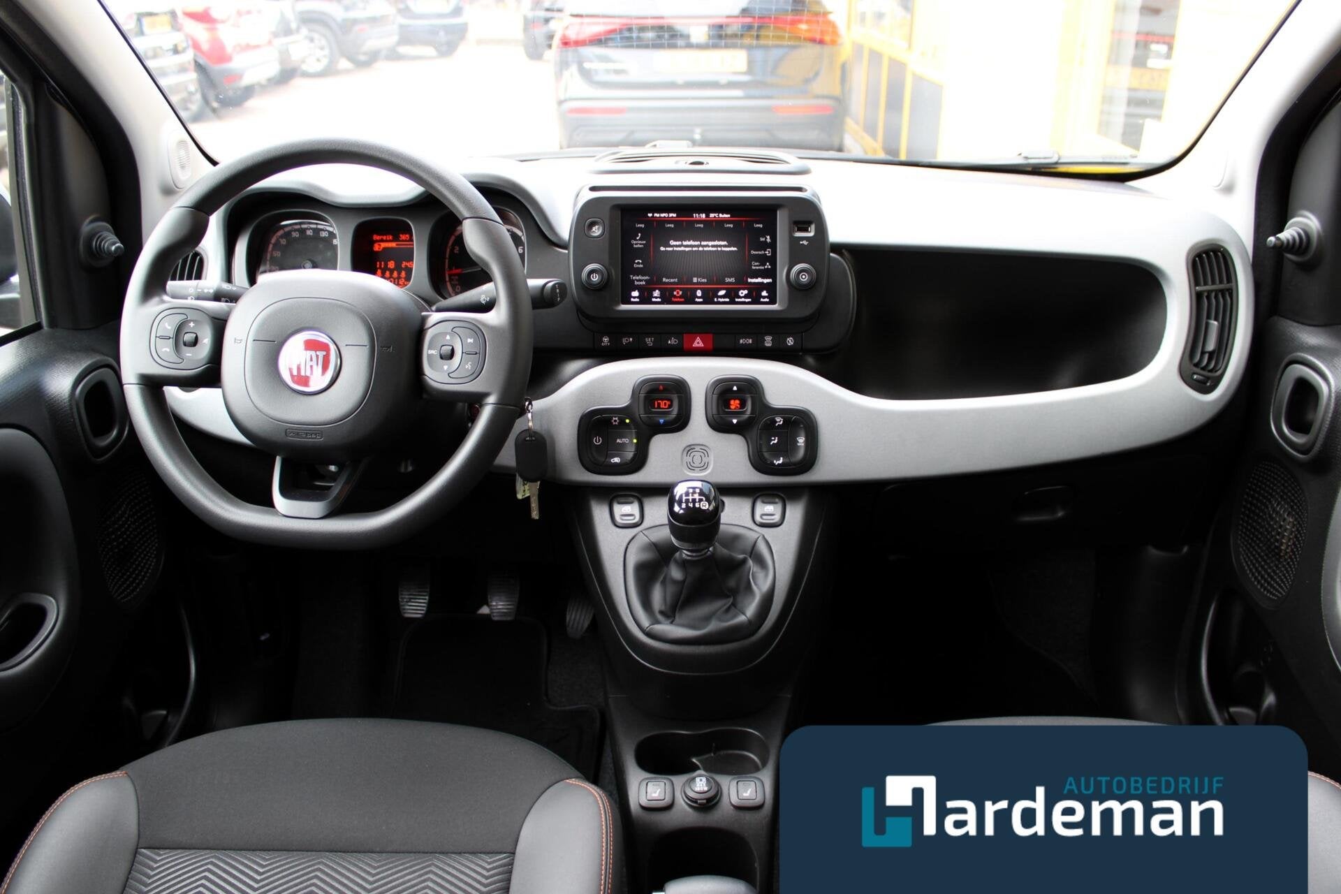 Fiat Panda 1.0 Hybrid Garmin Cross Carplay, Auto's, Fiat, Voorwielaandrijving, Euro 6, Panda, 4 stoelen