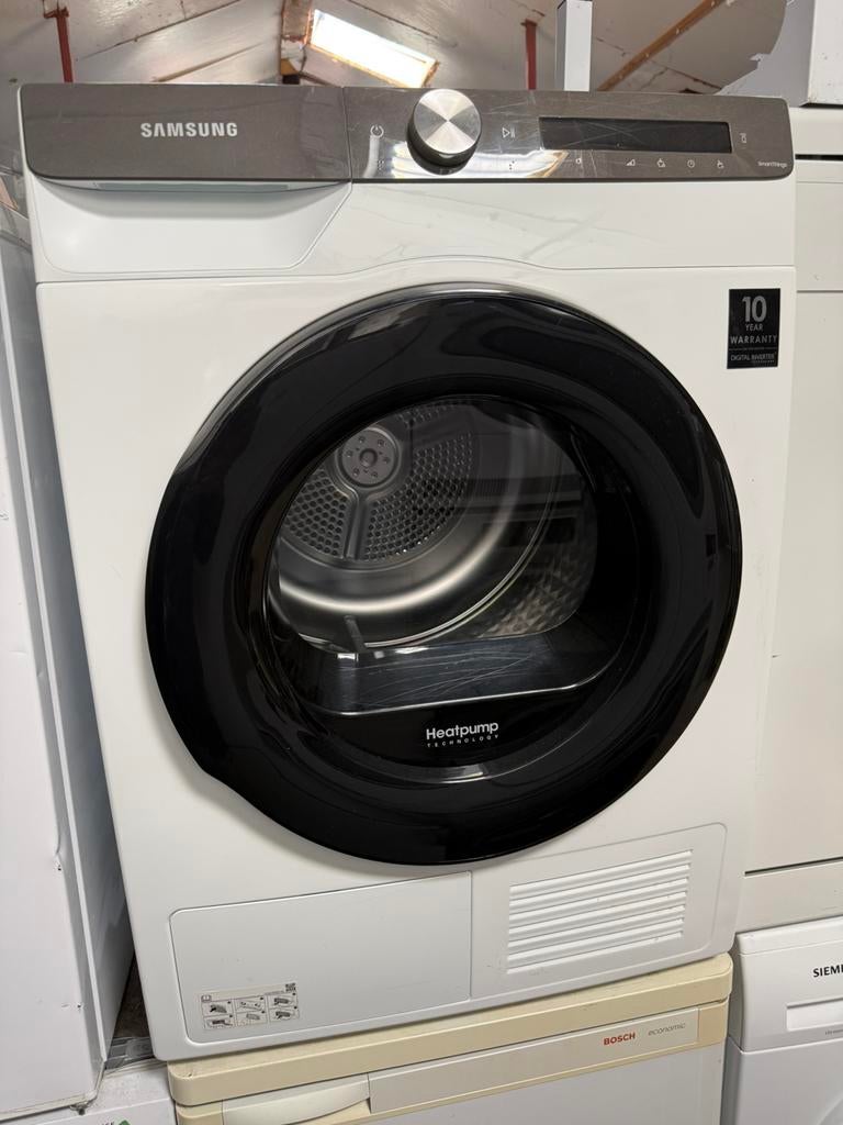 Samsung DV80T5220AT warmtepompdroger 8 kg A+++  – gebruikt, Gebruikt, Ophalen of Verzenden, Energieklasse A of zuiniger, 85 tot 90 cm