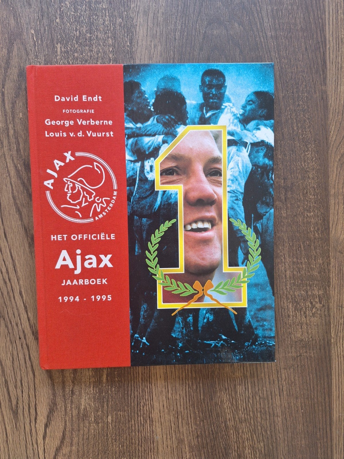 ajax jaarboek 1994-1995, Ophalen of Verzenden, Zo goed als nieuw, Balsport