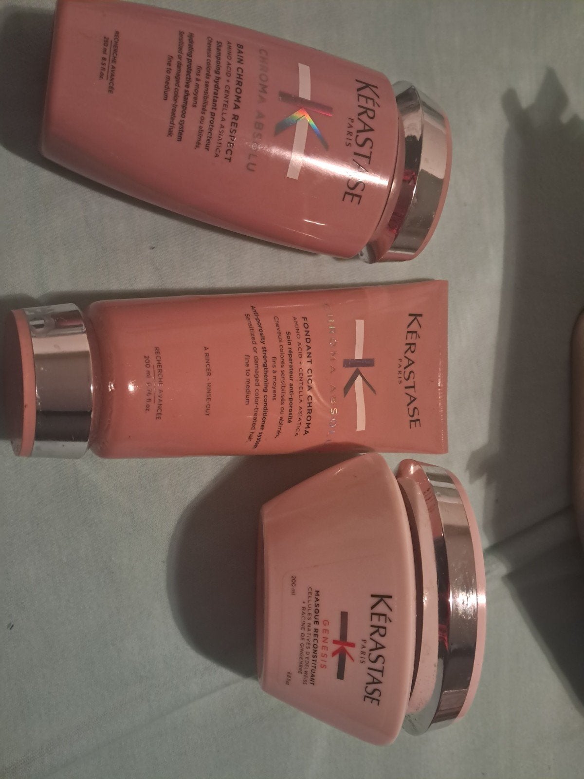 Kérastase Chroma Absolu & Genesis Haarverzorgingsset, Ophalen of Verzenden, Nieuw, Shampoo of Conditioner