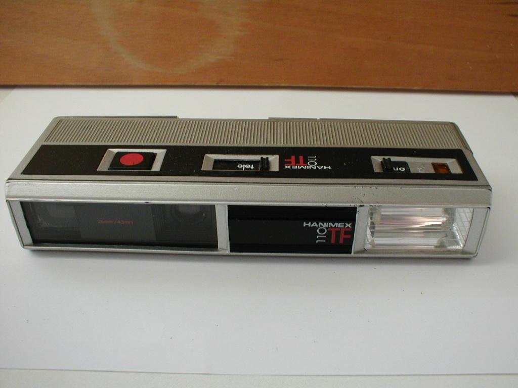 Hanimex 110 TF fotocamera, Audio, Tv en Foto, Fotocamera's Analoog, Ophalen of Verzenden, Gebruikt, Compact, Overige Merken
