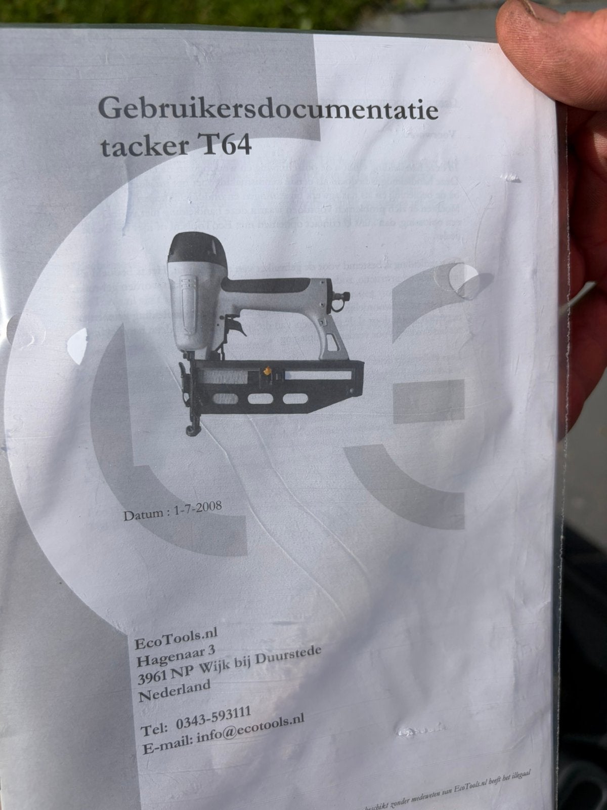 Tacker, Ophalen of Verzenden, Zo goed als nieuw, Overige merken