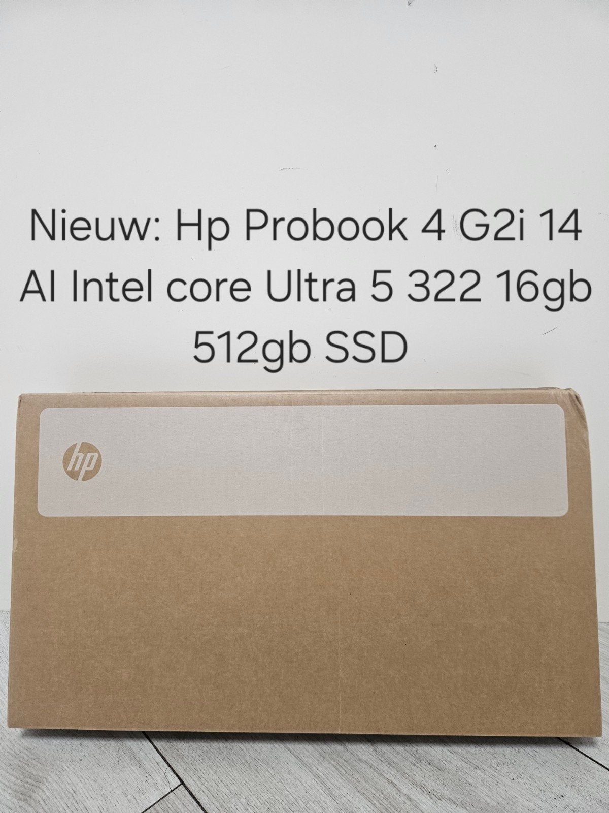 nieuw in doos: Hp Probook 4 G2i AI Ultra 5 322 16gb 512gb, Computers en Software, EenvoudPc B.V., Met videokaart, Qwerty, Nieuw