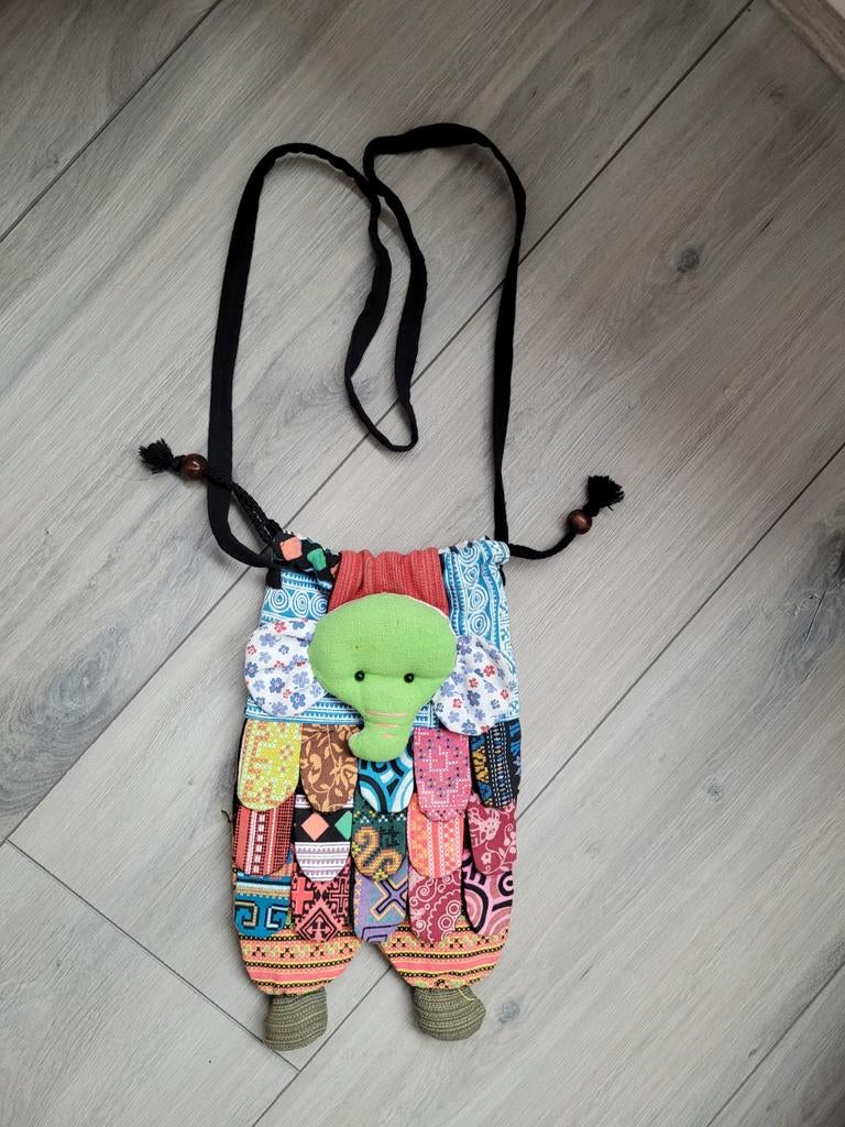 Tasje met olifant, Kinderen en Baby's, Kindermode-accessoires, Ophalen of Verzenden, Nieuw, Handgemaakt