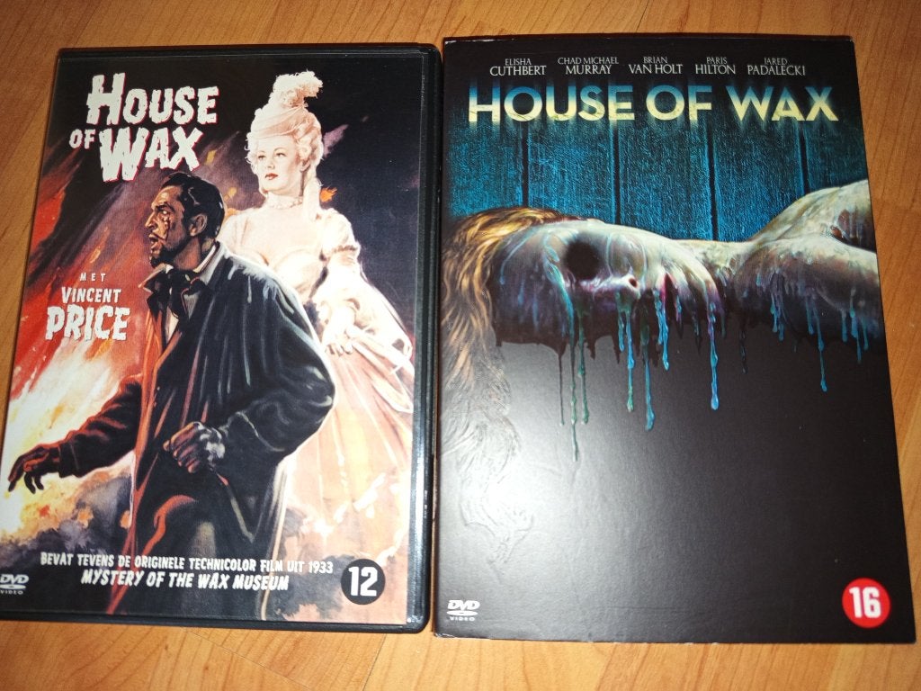 House of wax - 1953 & 2005 ֎ Vincent Price, Lionel Atwill, Vanaf 16 jaar, Ophalen of Verzenden, Gebruikt, Overige genres