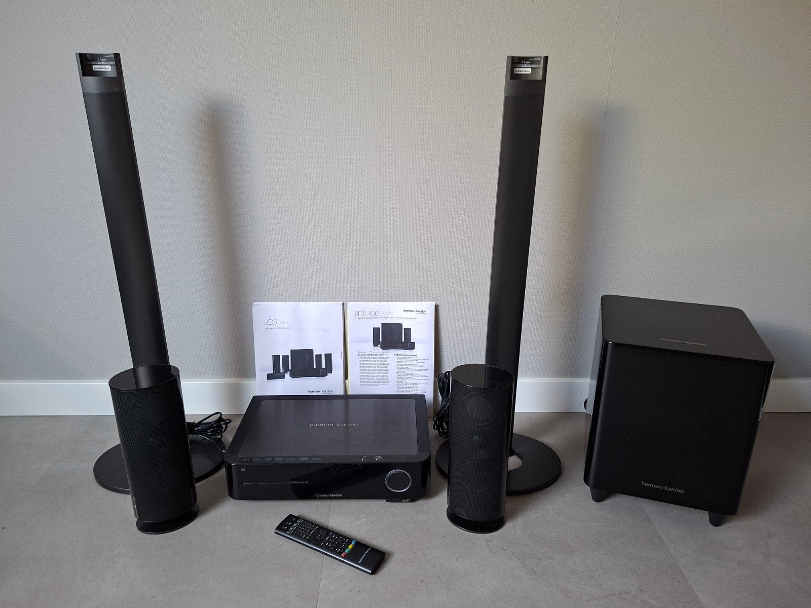 Harman/Kardon BDS 403 Home Theater Systeem 2.1, Audio, Tv en Foto, Home Cinema-sets, Ophalen, Gebruikt, 2.1-systeem, Blu-ray-speler