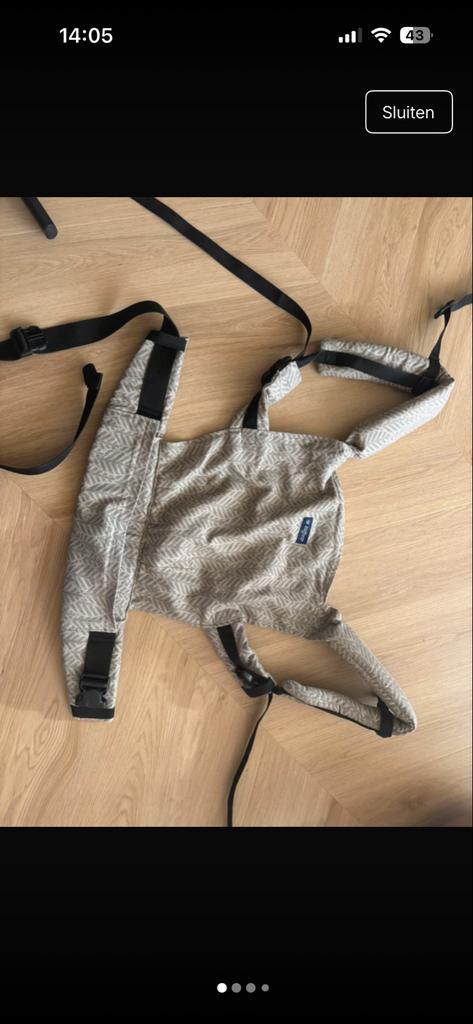 Zaffiro Draagzak Newborn - Zeer Goede Staat, Kinderen en Baby's, Babydragers en Draagdoeken, Overige merken, Ophalen of Verzenden