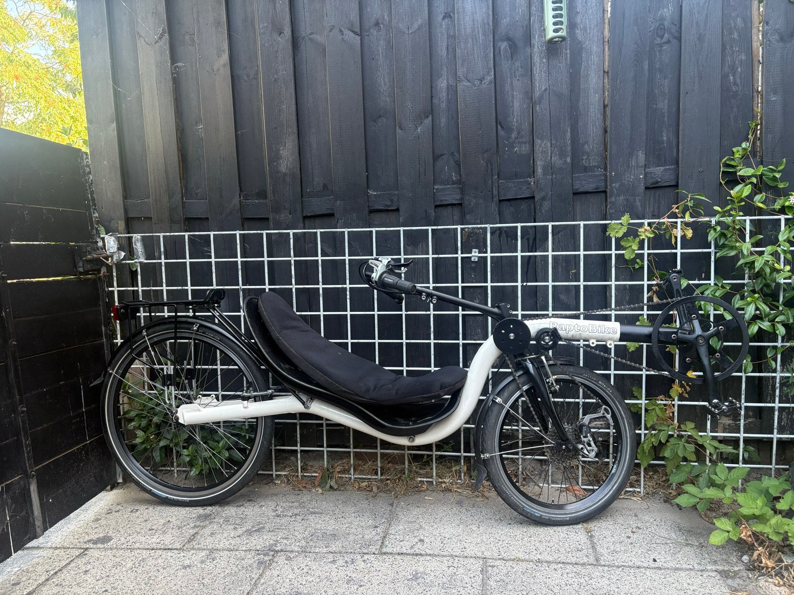 Goed onderhouden mooie snelle Rapto Bike Ligfiets  Low Rider, Fietsen en Brommers, Gebruikt, Velgrem, Onderstuur, Ophalen