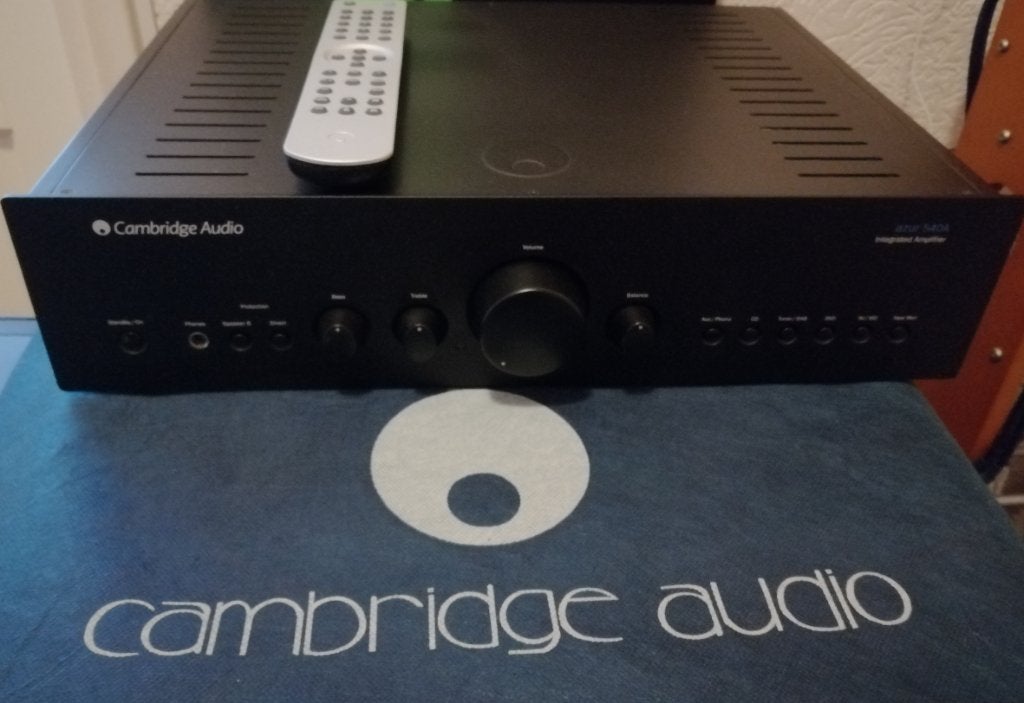 Cambridge Audio Azur 540A stereo versterker 540, Overige merken, Gebruikt, Ophalen of Verzenden, 60 tot 120 watt
