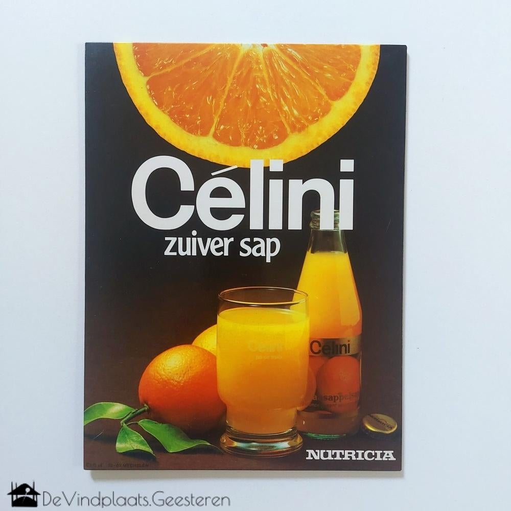 Célini Nutricia oud reclamebord, Reclamebord, -, -, Ophalen of Verzenden