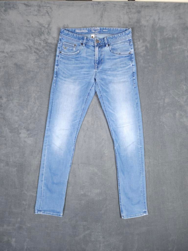 Pme Legend Broek Tailwheel W32 L34 Slim Fit Lichtblauw Jean., Blauw, ., W32 (confectie 46) of kleiner, Ophalen of Verzenden