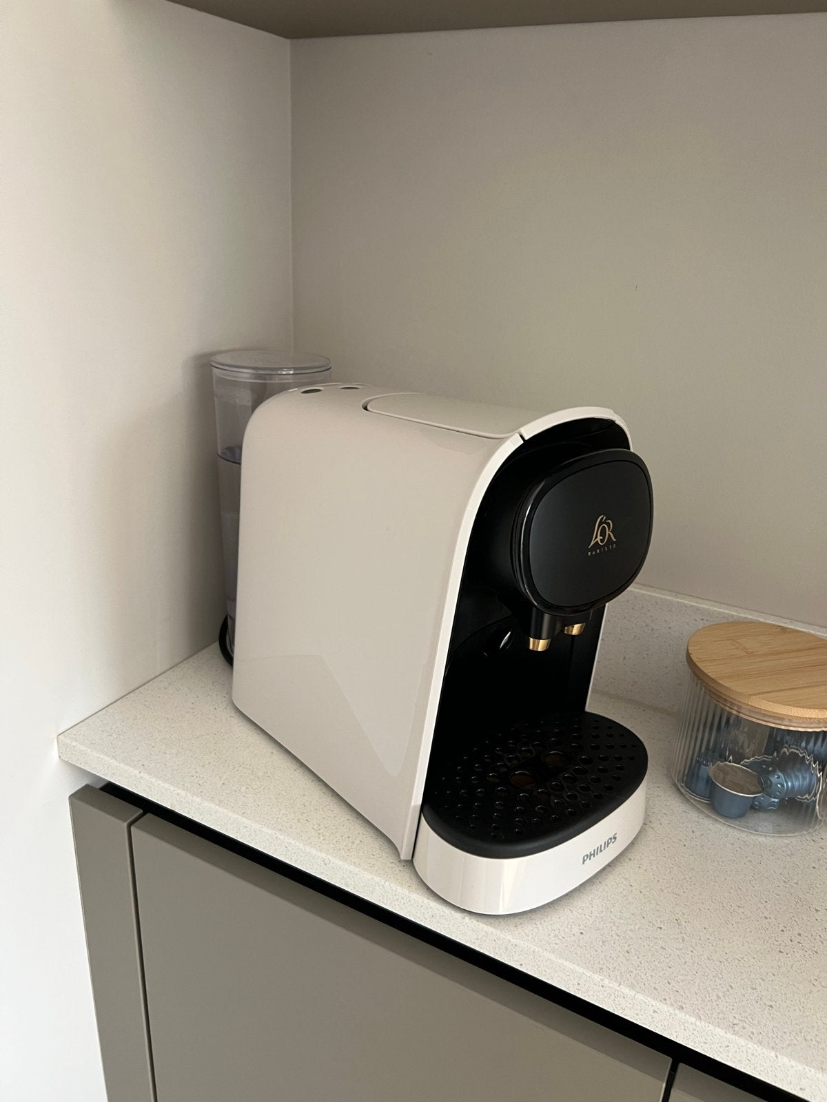 Philips L'OR Barista dubbele espresso koffiemachine ZGAN, Ophalen, Koffiemachine, Zo goed als nieuw, 2 tot 4 kopjes