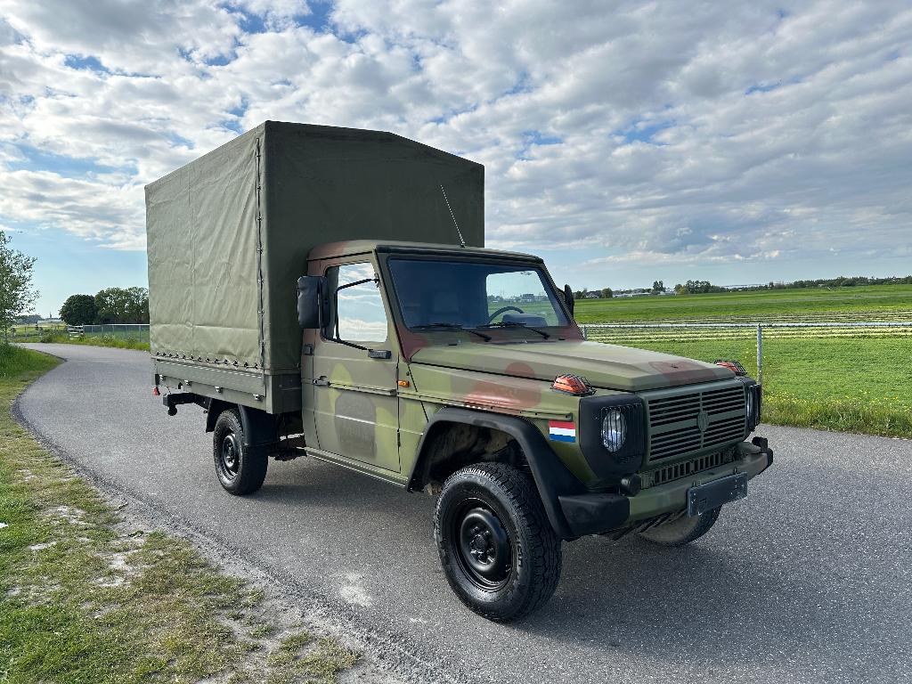 Mercedes Puch 230GE Pick up G Klasse W461, Automaat, Zwart, G-Klasse, Trekhaak