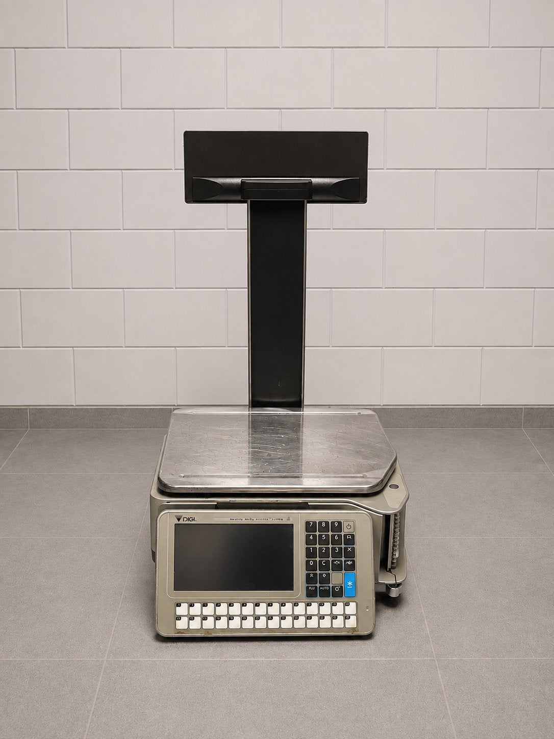 DIGI SM 5500 Weegschaal met labelprinter - 2 kanten, Witgoed en Apparatuur, Weegschalen, Ophalen, Winkelweegschaal, 10 tot 50 kg