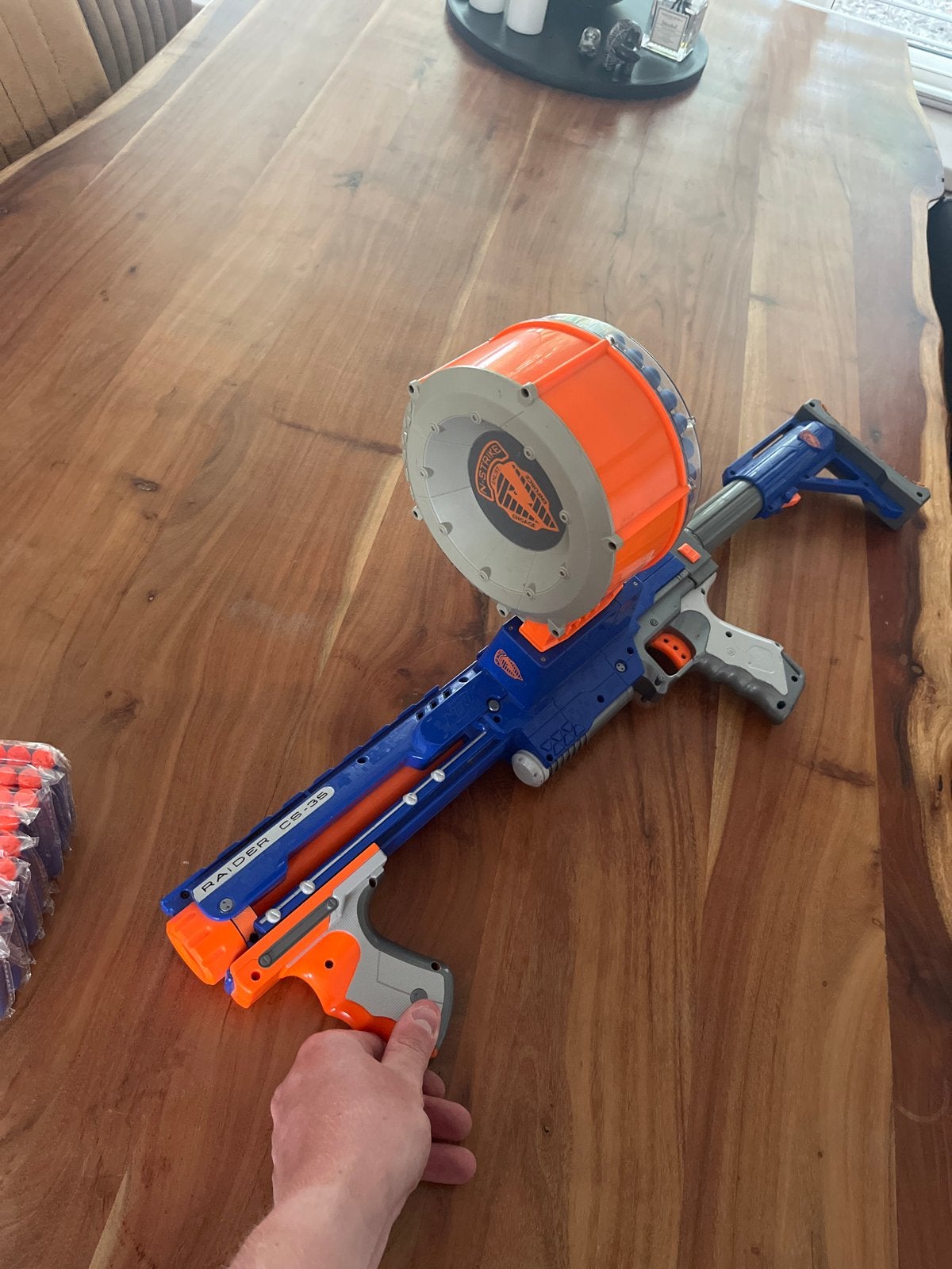 Nerf Gun Raider CS-35 met extra pijlen, Ophalen, Gebruikt, Jongen of Meisje