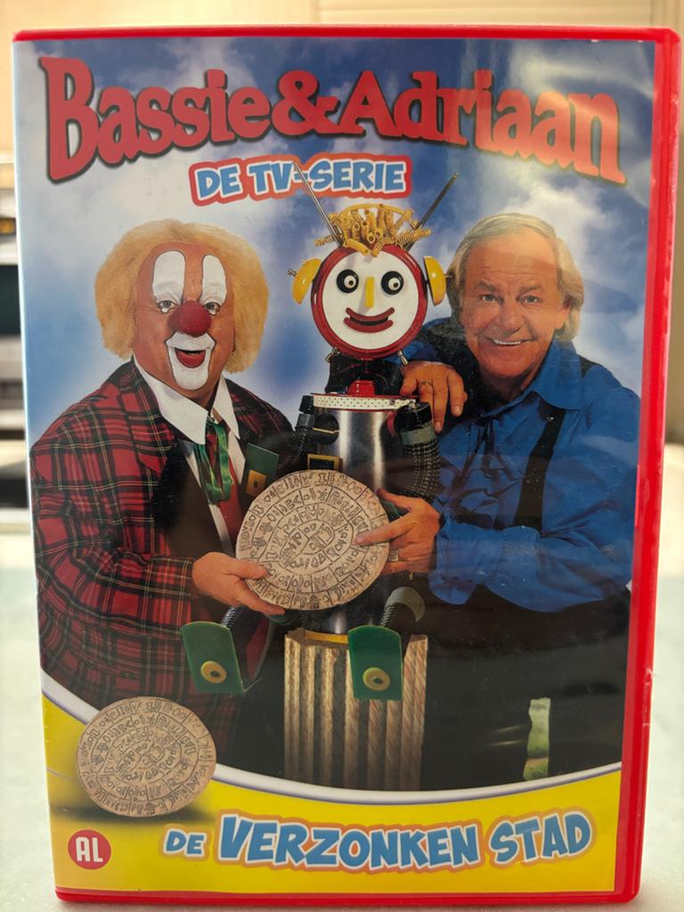 Bassie & Adriaan: De Verzonken Stad (DVD), Alle leeftijden, Ophalen of Verzenden, Gebruikt, Actie en Avontuur