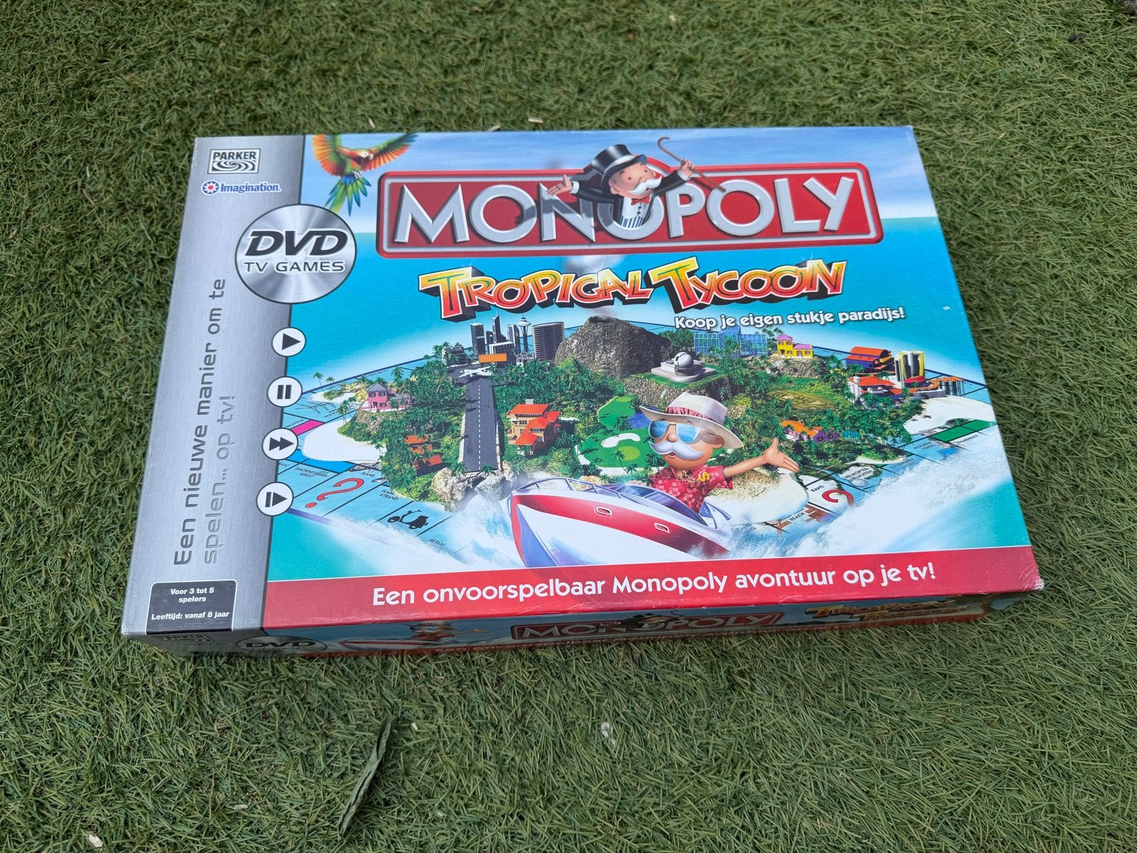 Monopoly Tropical Tycoon DVD TV Games - Zo goed als nieuw, Drie of vier spelers, Ophalen of Verzenden, Gebruikt