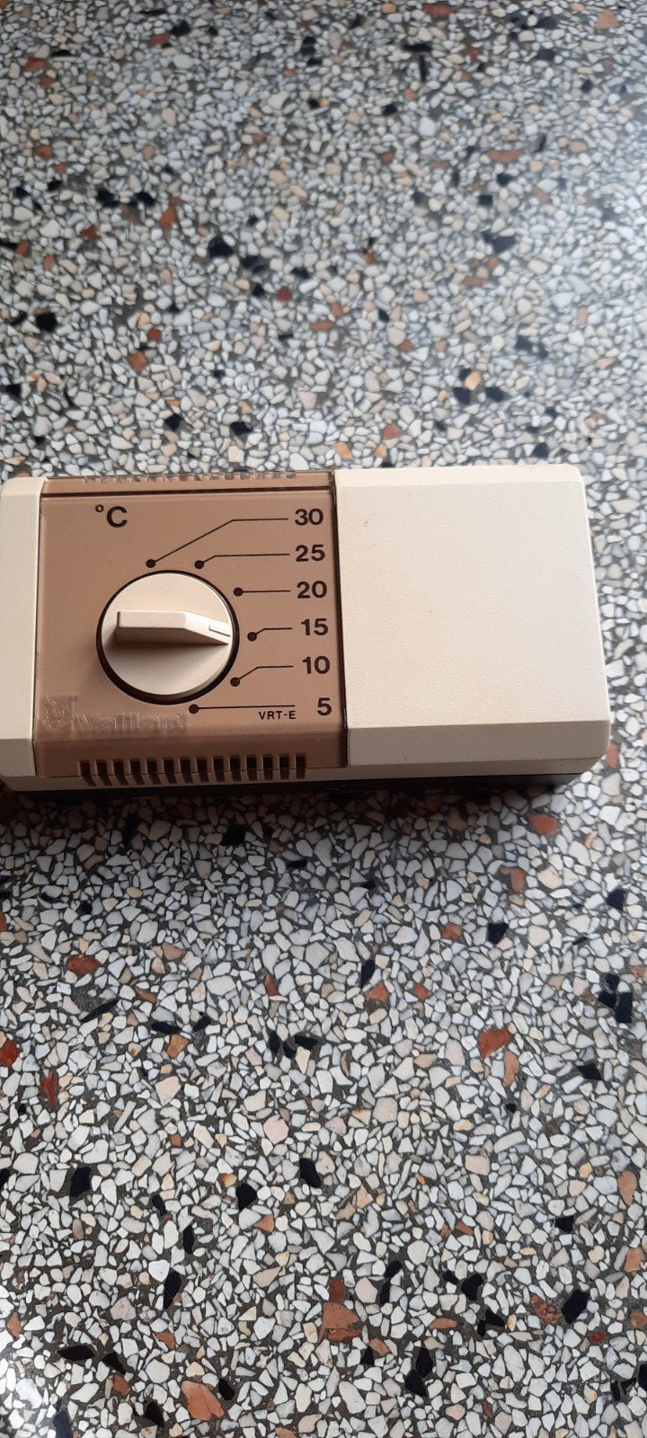 Vaillant vintage kamerthermostaat., Doe-het-zelf en Verbouw, Thermostaten, Ophalen of Verzenden, Zo goed als nieuw