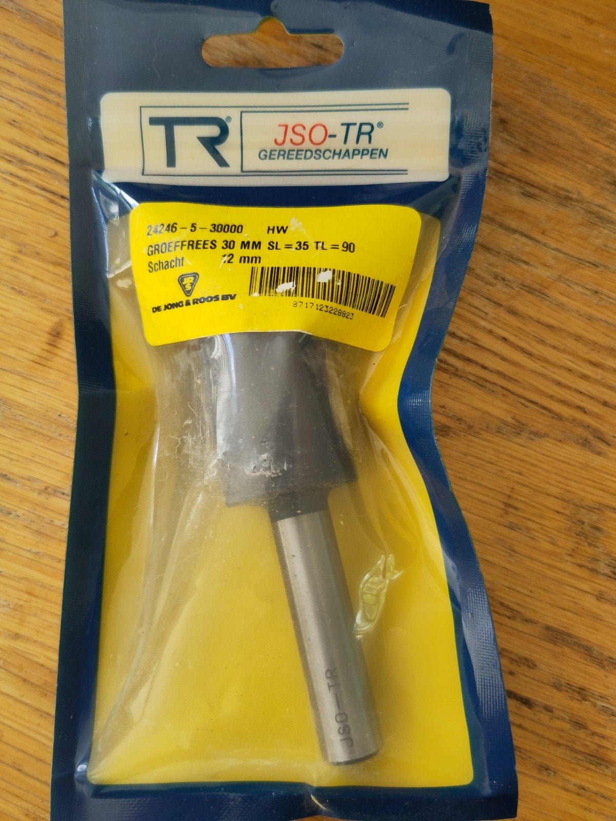 JSO-TR Groeffrees 30mm Schacht 12mm, Nieuw, Ophalen of Verzenden, Nvt, Nvt