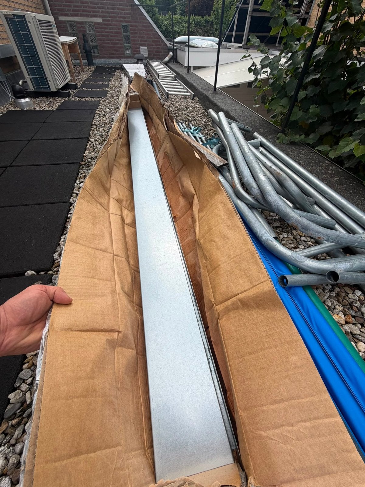Waco Leidinggoot Verzinkt staal 2m - 120x70mm, Ophalen of Verzenden, Nieuw, Overige merken, Overige typen