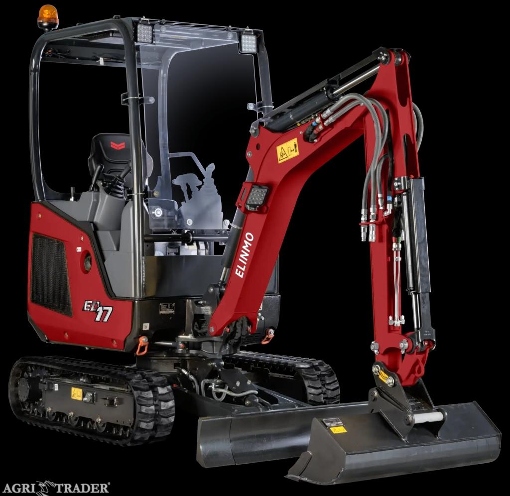 Elektrische minigraver te huur / huren / minigraver/ 1750 kg, Zakelijke goederen, Machines en Bouw | Kranen en Graafmachines, Expeditieweg 2
