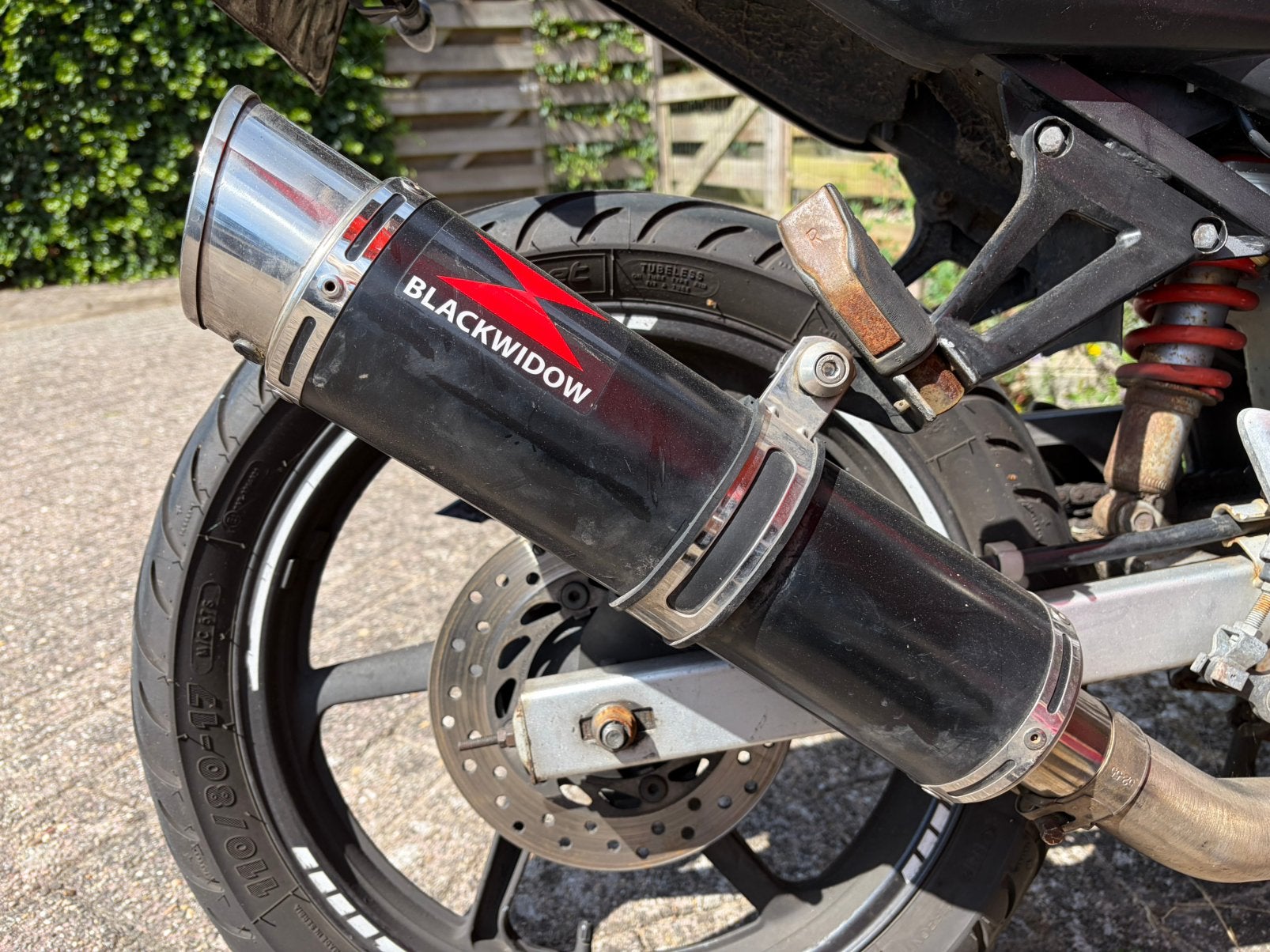 BlackWidow cbr125 2004 uitlaat, Ophalen of Verzenden, Gebruikt
